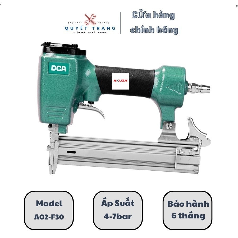 Súng Bắn Đinh Thẳng DCA  F30 /Dùng Hơi  CHÍNH HÃNG . akuza giá sỉ