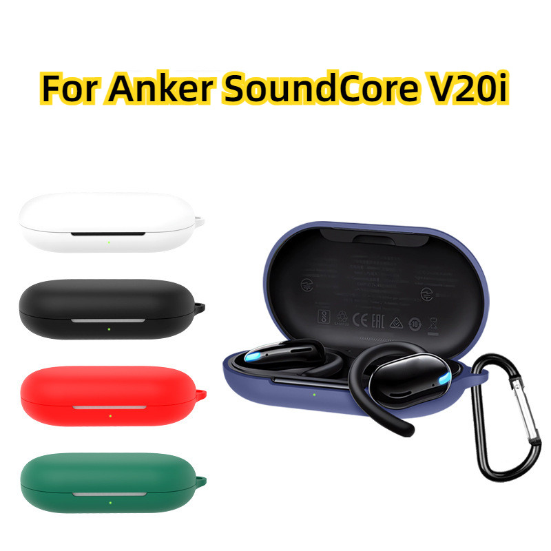 Dành cho hộp đựng tai nghe Anker SoundCore V20i Vỏ silicon Vỏ tai nghe chống rơi và chống bụi