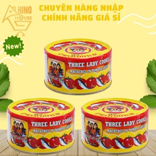 Cá Nục Sốt Cà - Cá 3 Cô Gái 190g Thái Lan, Cá Hộp Thơm Ngon Hương Vị Đậm Đà - Hinohouse