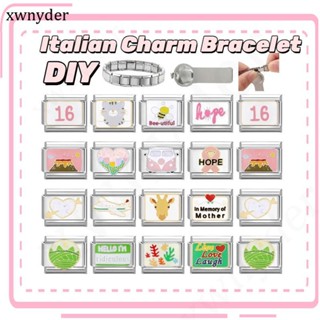 Cá Tính Đáy Bạc Hy Vọng 16 Văn Bản Ý Dây Xích Trang Trí Thích Hợp Cho Vòng Tay 9 Mm Làm DIY Trang Sức Vòng Tay Ý