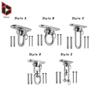 Móc treo xích đu hạng nặng blesiya Dễ dàng lắp đặt Móc xoay bằng thép không gỉ chắc chắn cho
