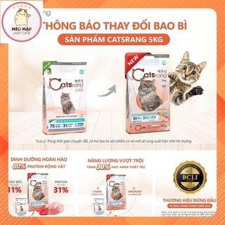 Catsrang Cho Mèo Túi 5Kg, Thức Ăn Dinh Dưỡng Hoàn Chỉnh, Hỗ Trợ Sức Khỏe Và Cải Thiện Sức Đề Kháng