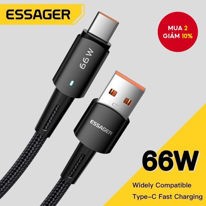 XIAOMI Dây Cáp Sạc Nhanh usb Loại c essager 66w 6a Cho vivo | BigBuy360 - bigbuy360.vn