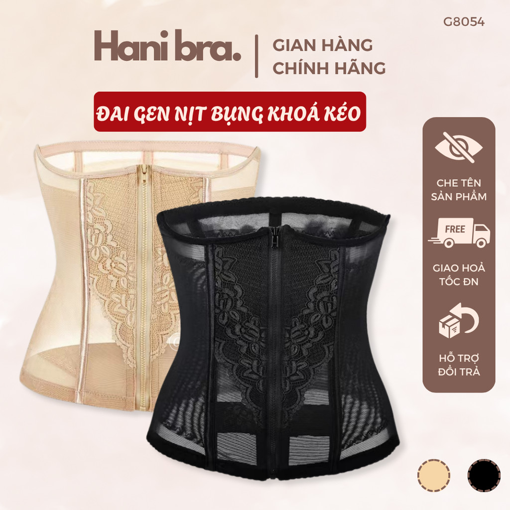 Đai Nịt Bụng, Gen Định Hình Vòng Eo Thon Gọn Siêu Thoáng G8054