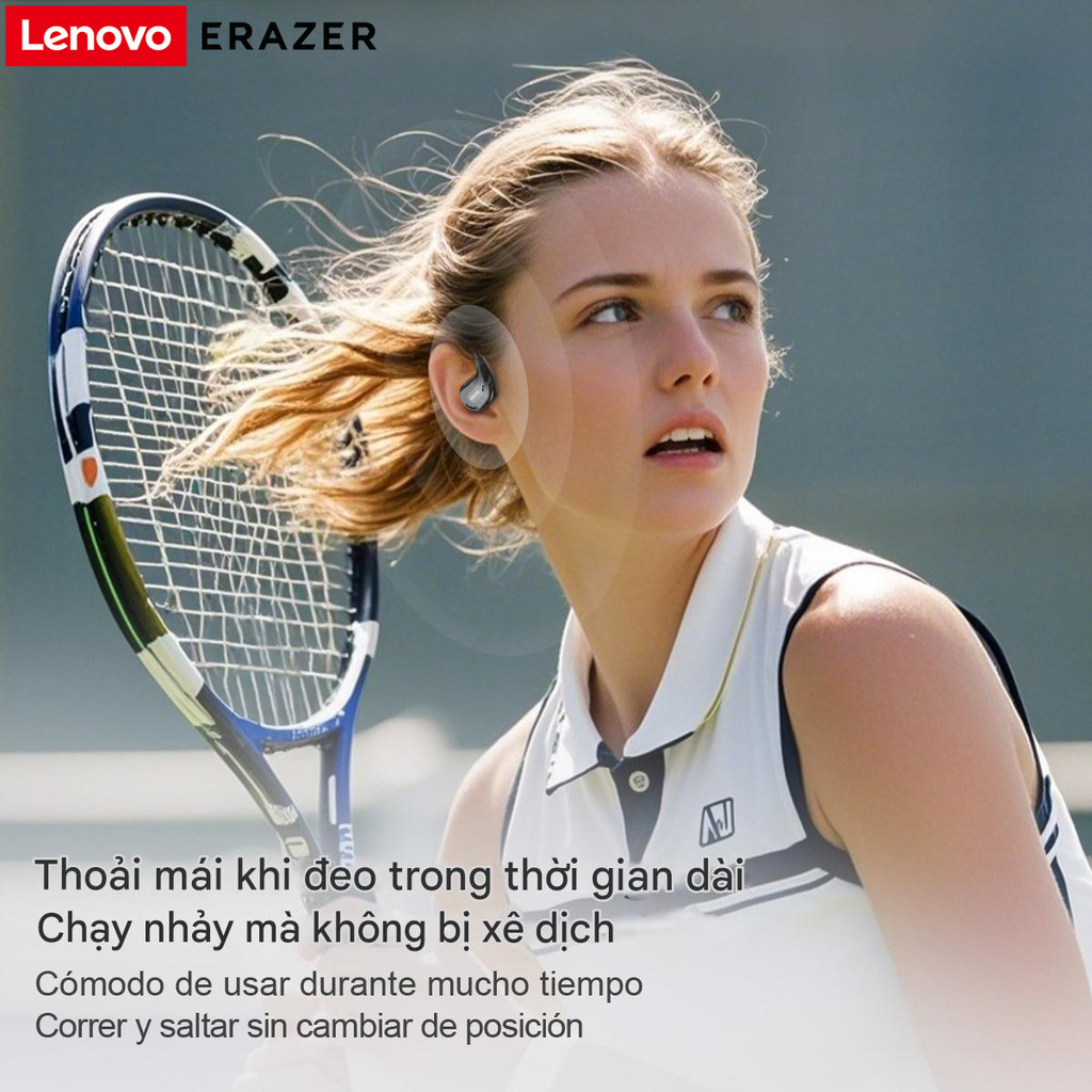 Lenovo ERAZER XT66 PRO AI Tai nghe dịch thuật LED Màn hình Tai nghe Bluetooth V5.4 Âm nhạc HIFI ASMR tai nghe không dây Chống nước IPX4 | BigBuy360 - bigbuy360.vn
