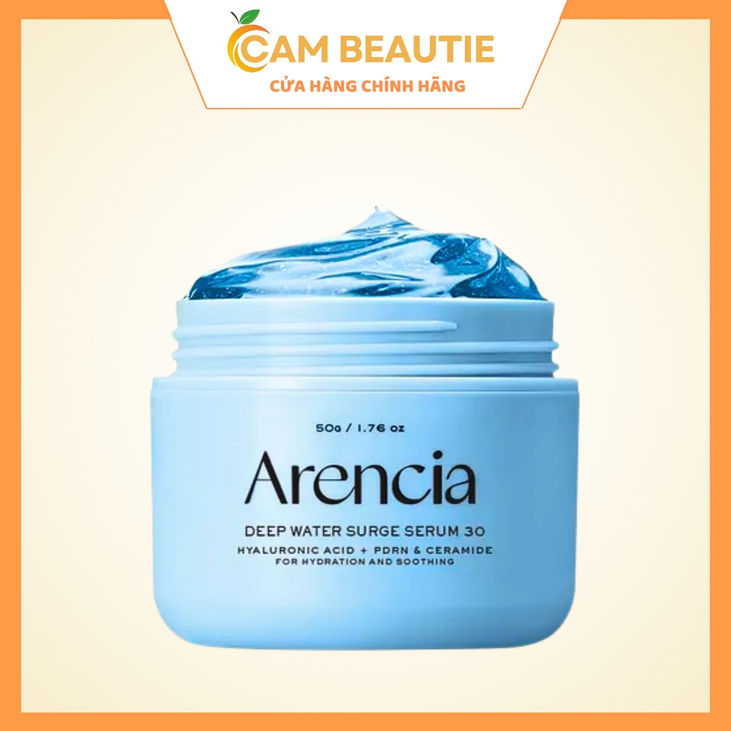 Serum cấp ẩm phục hồi ARENCIA Deep Water Surge Serum 30 50g
