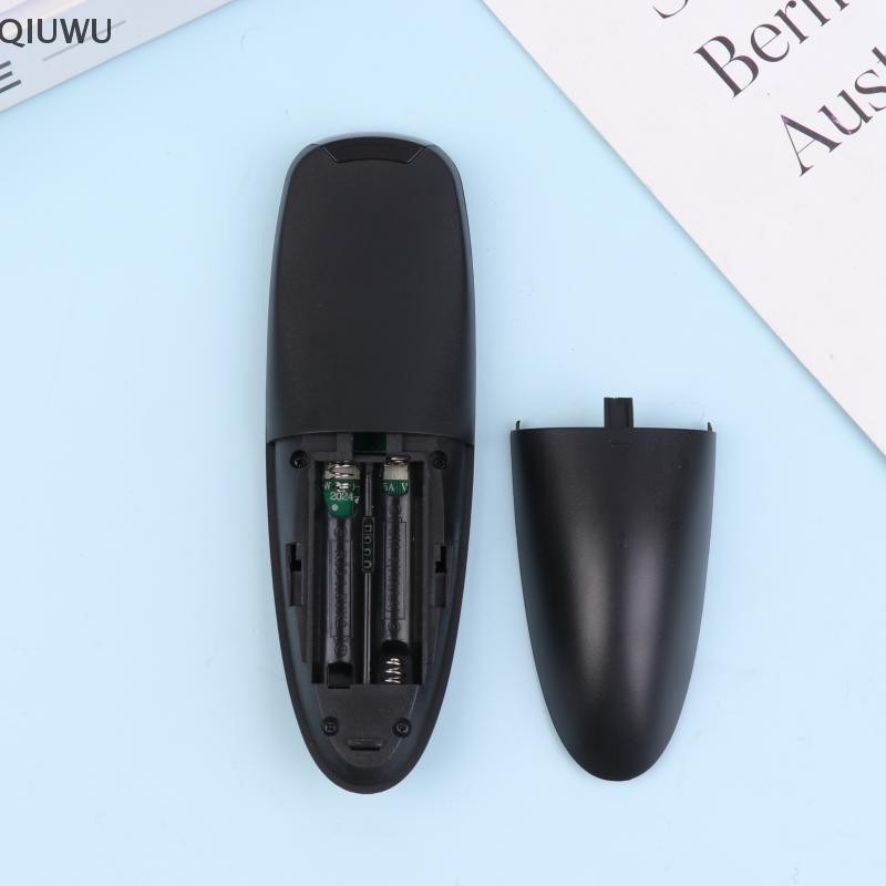 QIUWU GAMINJA G10S Chuột Không Khí Điều Khiển Từ Xa Bằng Giọng Nói 2.4G Con Quay Hồi Chuyển Không Dâ