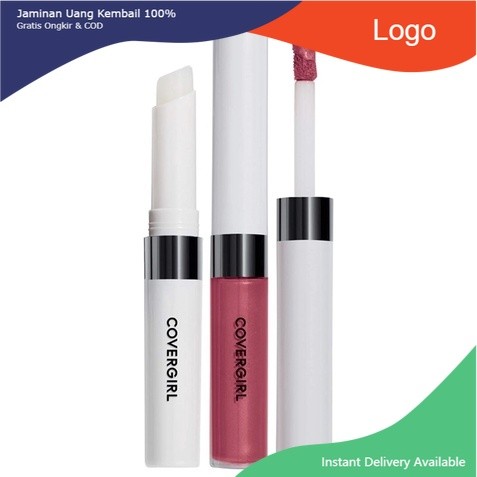 Set son dưỡng + son kem Covergirl Outlast All-Day Lip Color With Topcoat USA
