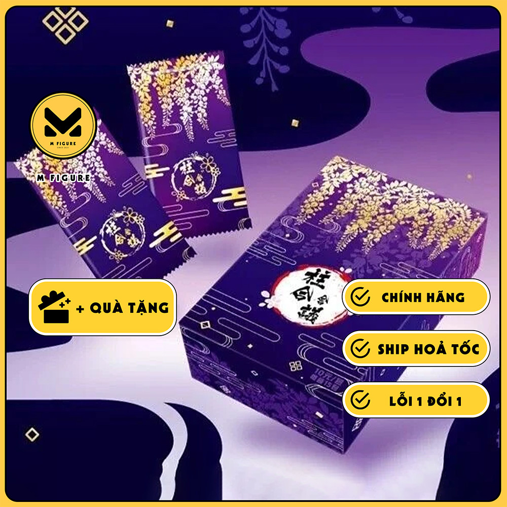 THẺ BÀI Kimetsu No Yaiba - Collectible Card Wisteria CCG - Booster Box (Shenle) PACK CARD CHÍNH HÃNG