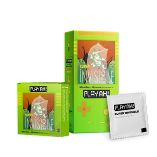 Bao Cao Su Siêu Mỏng Playah! Super Invisible - Hộp 3 Cái | Guardian Việt Nam
