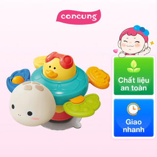 Chú rùa chở vịt con xoay vòng có xúc xắc ngộ ngĩnh CY630003 C412