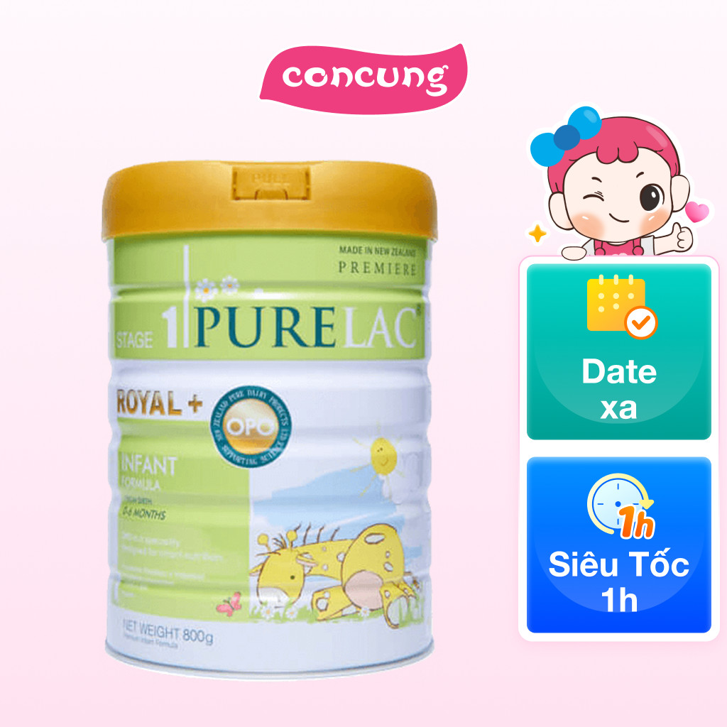Sữa Purelac số 1 800g (0-6 tháng)