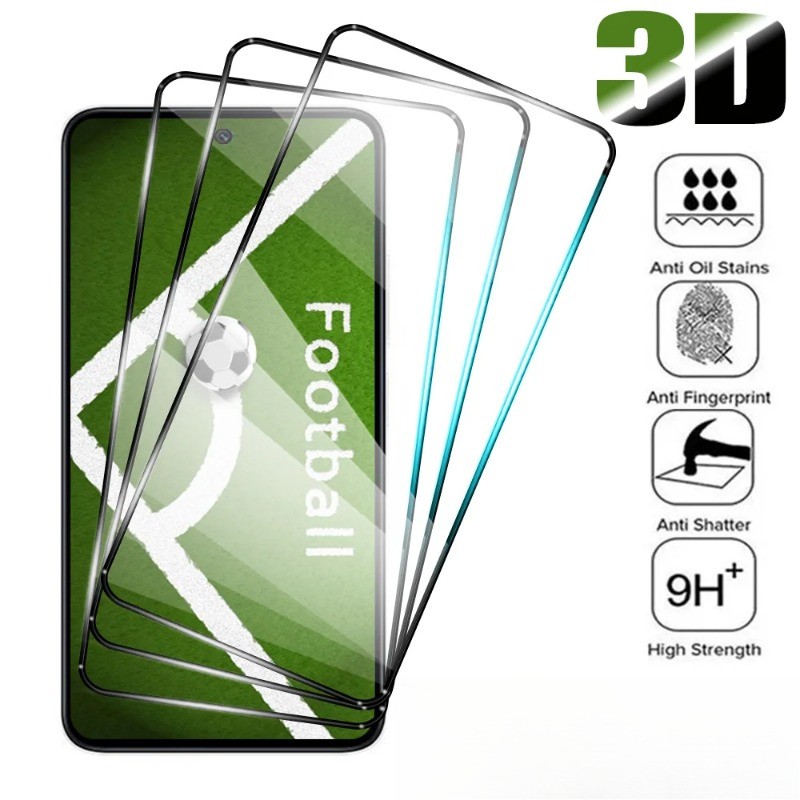 Full Cover Kính Cường Lực Cạnh Đen Cho redmi K20 K30 K30i K30S K40 K40S Pro Pro + Premium Racing Zoo