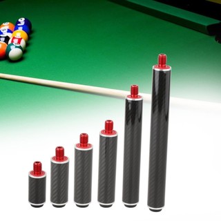 Cue End Extender Billiard Pool Cue Extension Portable Cue Extended Games Carbon