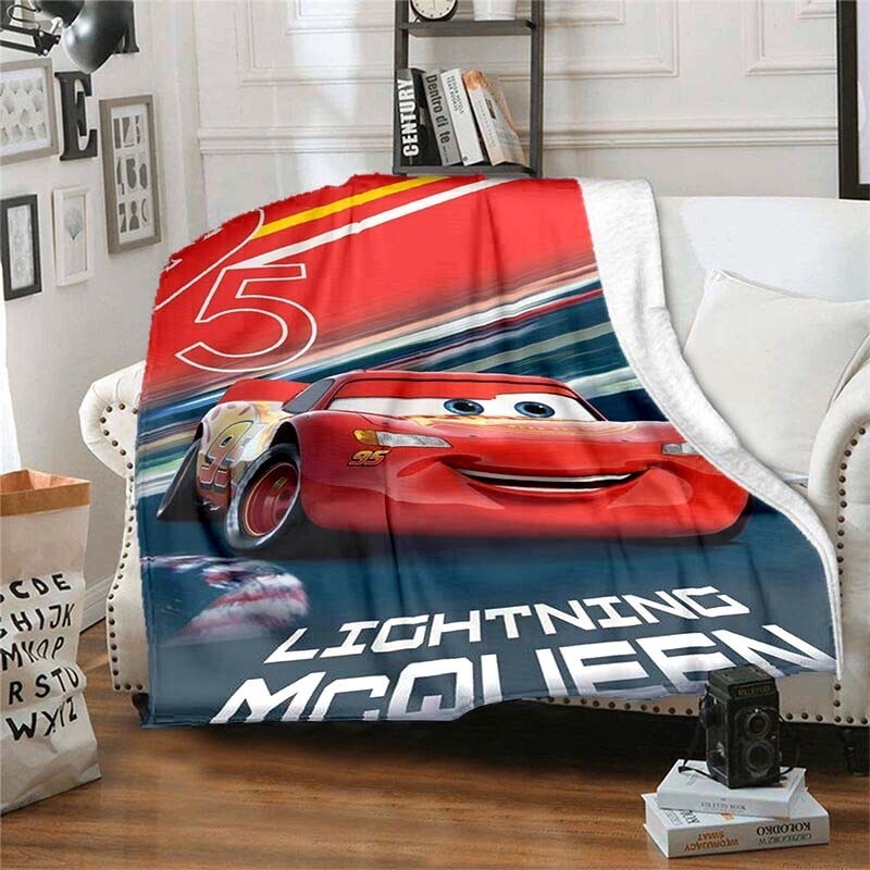 Lightning McQueen Chăn Bé Trai Chăn Ga Gối Bộ Chăn Ga Gối Theo Chủ Đề Trẻ Em Quilt Cover Lightning M