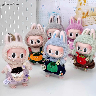 Macaron labububuxu Mặt Dây Chuyền Quần Áo Nhỏ Labububu Vinyl Búp Bê Trang Phục Bí Ẩn Hộp Pop Mart Búp Bê Quần Áo Cho Bé