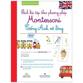 Sách - sách bài tập theo phương pháp montessori - tiếng anh vỡ lòng