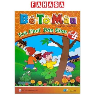 Sách Bé Tô Màu Trò Chơi Dân Gian - Tập 4