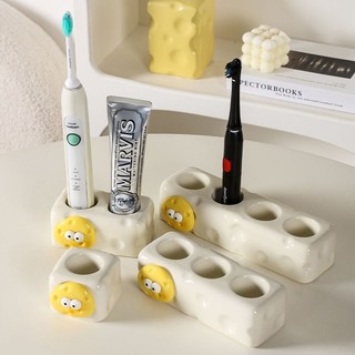 Bộ mới giá để bàn chải đánh răng sáng tạo chậu rửa kem đánh răng giá để đồ mặt bàn chải đánh răng điện không đục lỗ giá đỡ
