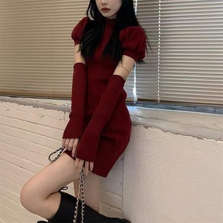 Nữ thu đông mẫu mỏng dài tay dệt kim