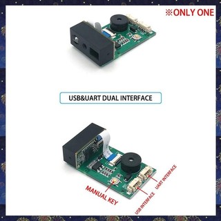 (G K R M) GM67 1D 2D USB UART Bar Code Qr Code Scanner Module Reader cho Android