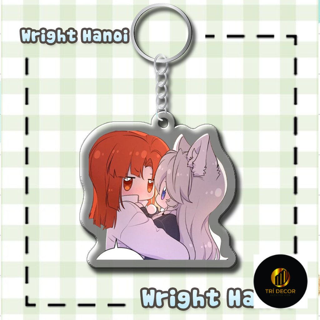 Móc khóa GL My Food Seems To Be Very Cute Đồ Ăn Của Ta Trông Thật Đáng Yêu Qùa Tặng, Đồ Để Bàn