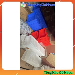   Combo 10 cái   Khay nhựa công nghiệp C2 kích thước 205*146*63mm đựng dụng cụ linh kiện ốc vít nuôi cá nhiều 