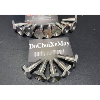 Ốc chân chống salaya inox 8ly 10ly cho honda yamaha . dochoixemay