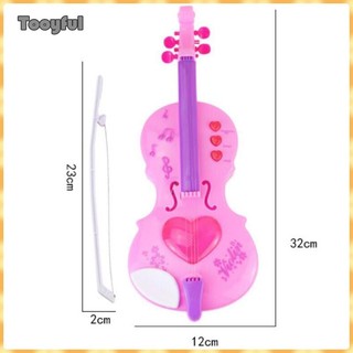 Tooyful Đàn violin Điện 4 Dây Đồ Chơi Cho Bé