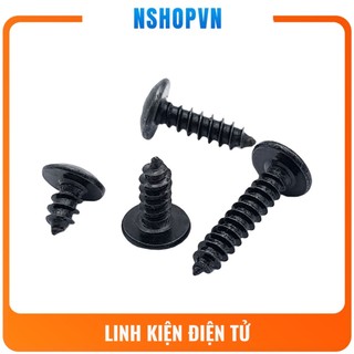 Vít nhọn M3 có mũ màu đen