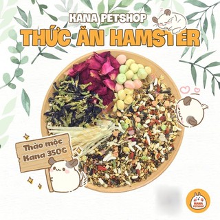 Thức Ăn Hamster Ngũ Cốc 🐹FREESHIP🐹 Đồ Ăn Hamster Cơ Bản - Thảo Mộc - Hải Sản Không Chất Bảo Quản, Phụ Gia Hamster