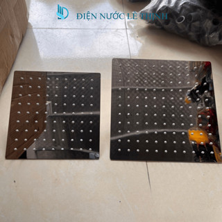 Bát sen cây, vòi hoa sen inox mạ bóng vuông, tròn  loại dày 20x20cm,25x25cm,30x30cm