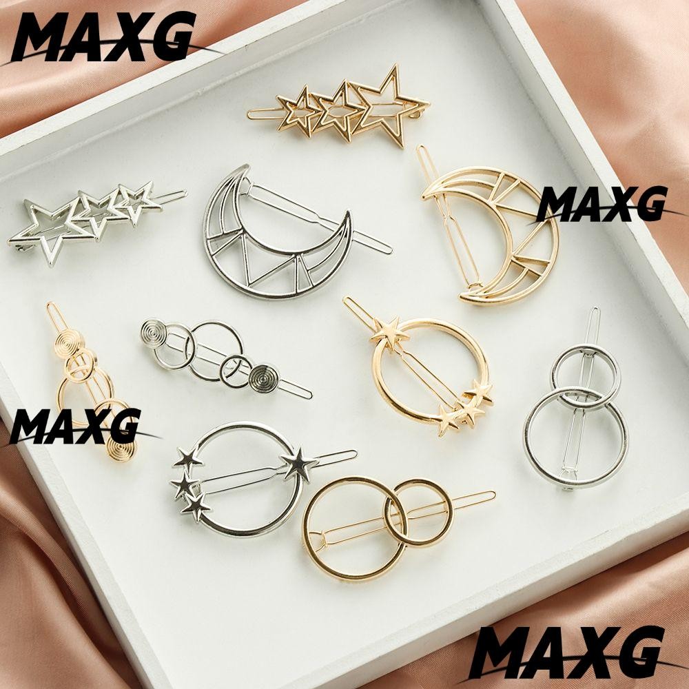 Kẹp tóc kim loại thiết kế độc đáo MAXGOODS