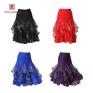 Phụ Nữ Phòng Tròn Latin Tango Khiêu Vũ Váy Sequin Đầm Khiêu Vũ Váy Hông Váy Váy Váy Váy Latin Trang Phục