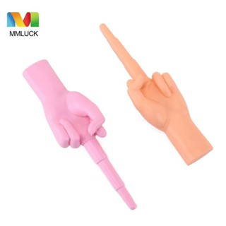 Mmluck Đồ chơi ngón tay giữa có thể thu vào, Đồ chơi xỏ ngón tay giả sáng tạo, Đồ chơi vui nhộn dành cho người lớn bằng kính thiên văn dài vui nhộn
