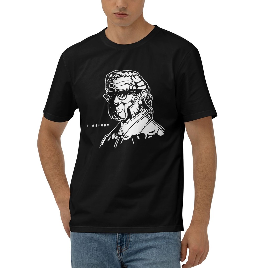 Isaac Asimov Retro Blusa I Asimov Dành Cho Quý Ông Bf Áo Thun Nữ Tay Ngắn Cổ Tròn In Hình Phổ Biến