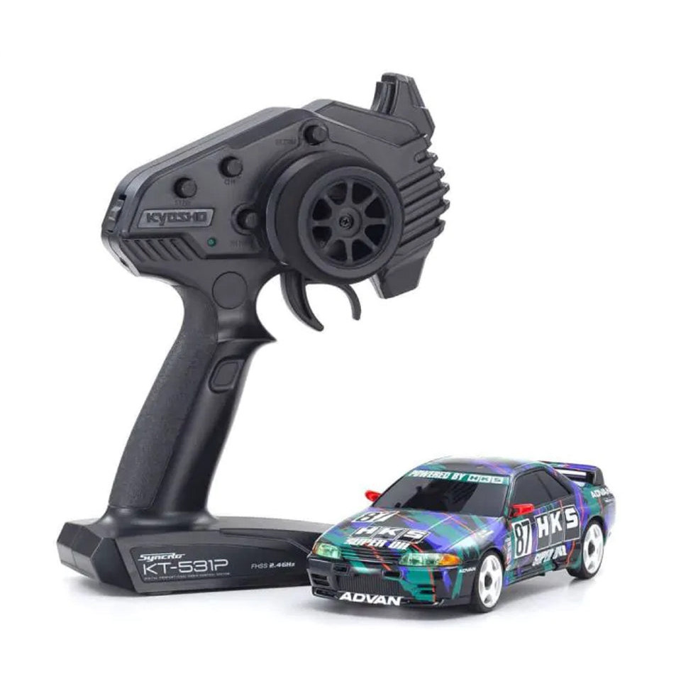 Kyosho Mini-z Ready Set HKS SKYLINE (R32 GT-R) 1993 #87 32652HK