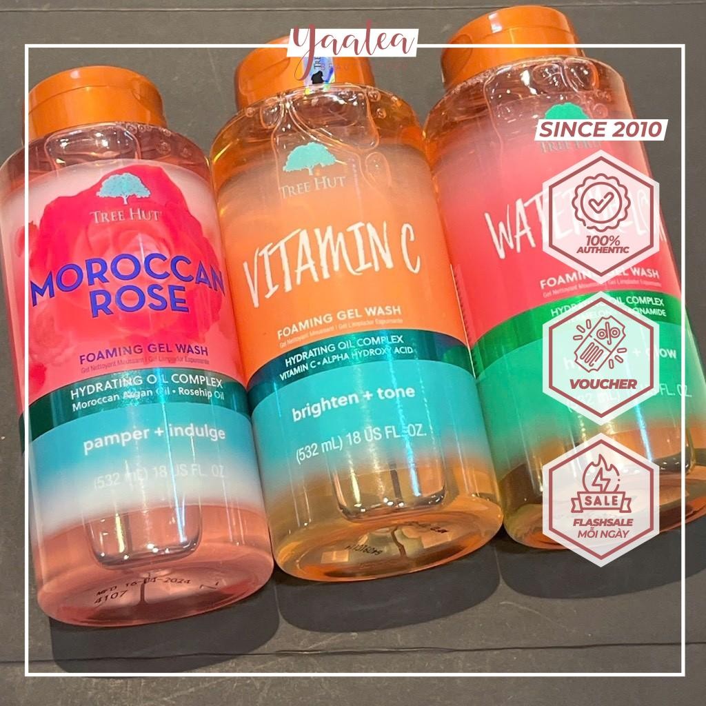 Gel Tắm Tree Hut Foaming Wash