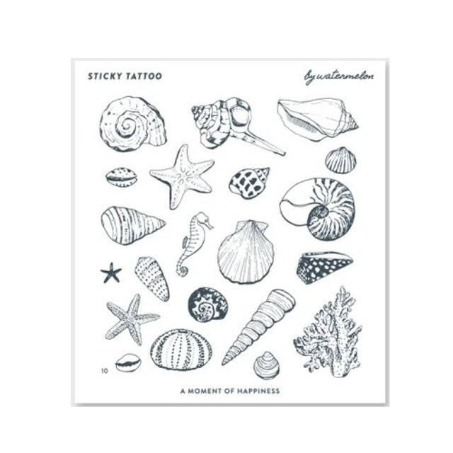 Nhãn dán hình xăm dưa hấu gắn AT10