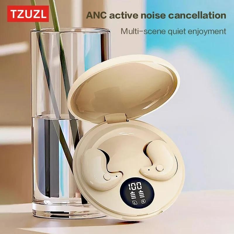 Tai nghe Y29 Sleep Bluetooth 5.3 Tai nghe không dây giảm tiếng ồn Hifi Stereo nhét tai TWS Mic