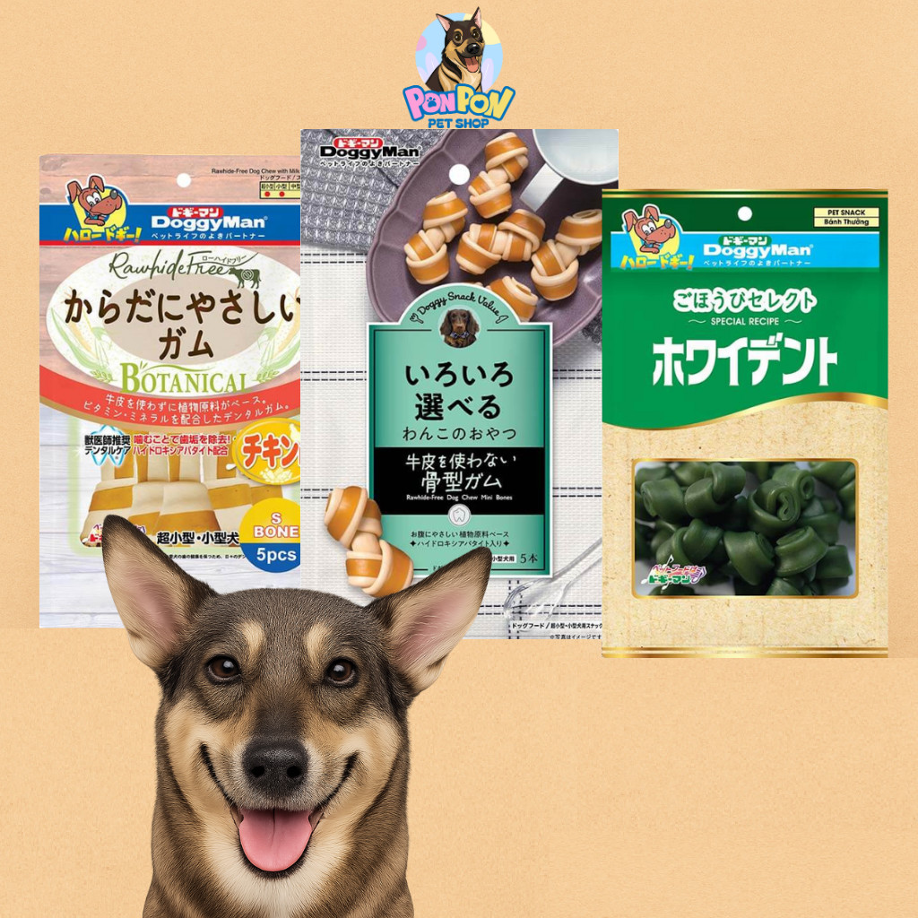 Xương nơ DoggyMan cho Chó