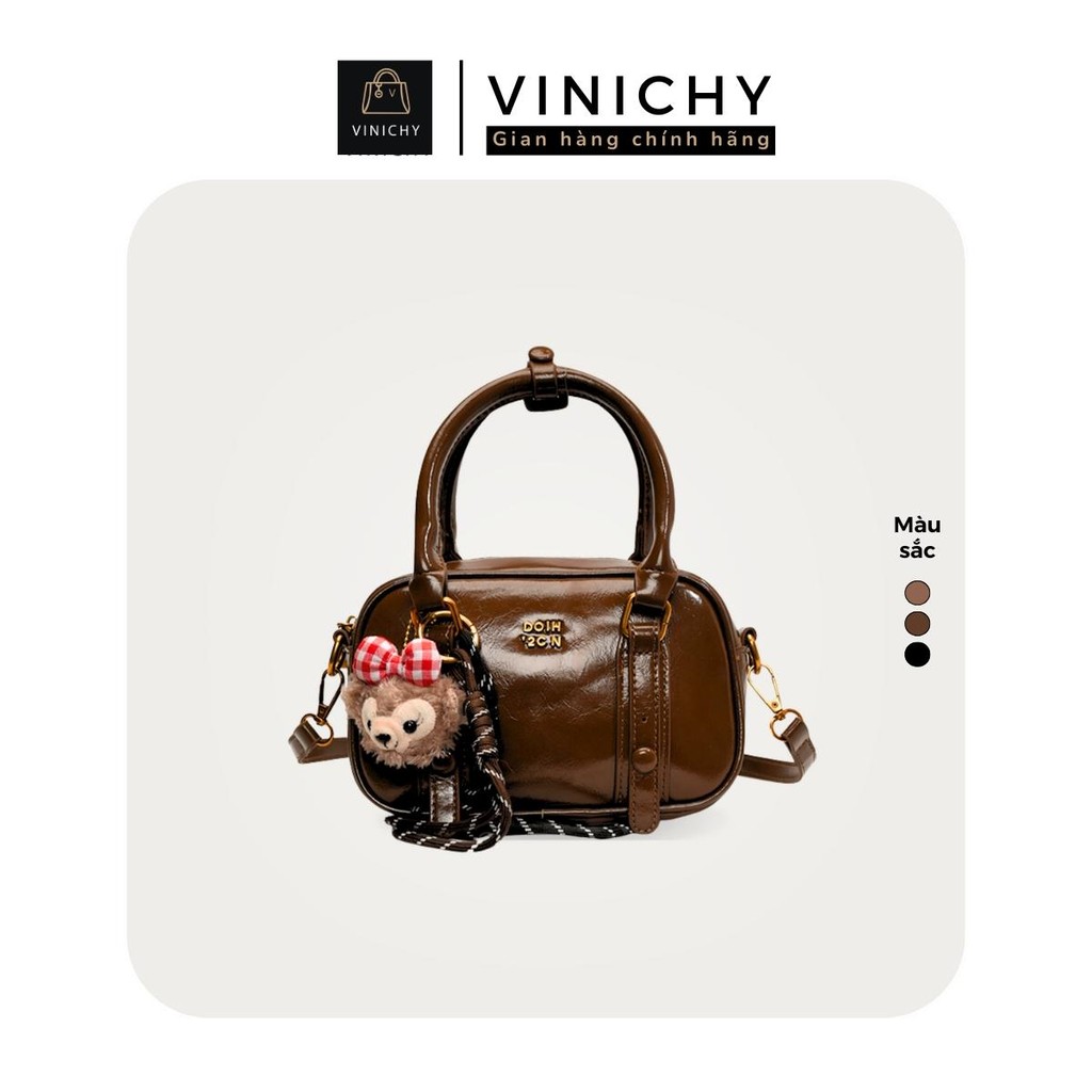 Túi xách nữ đeo chéo, đeo vai VINICHY size 20cm HA705