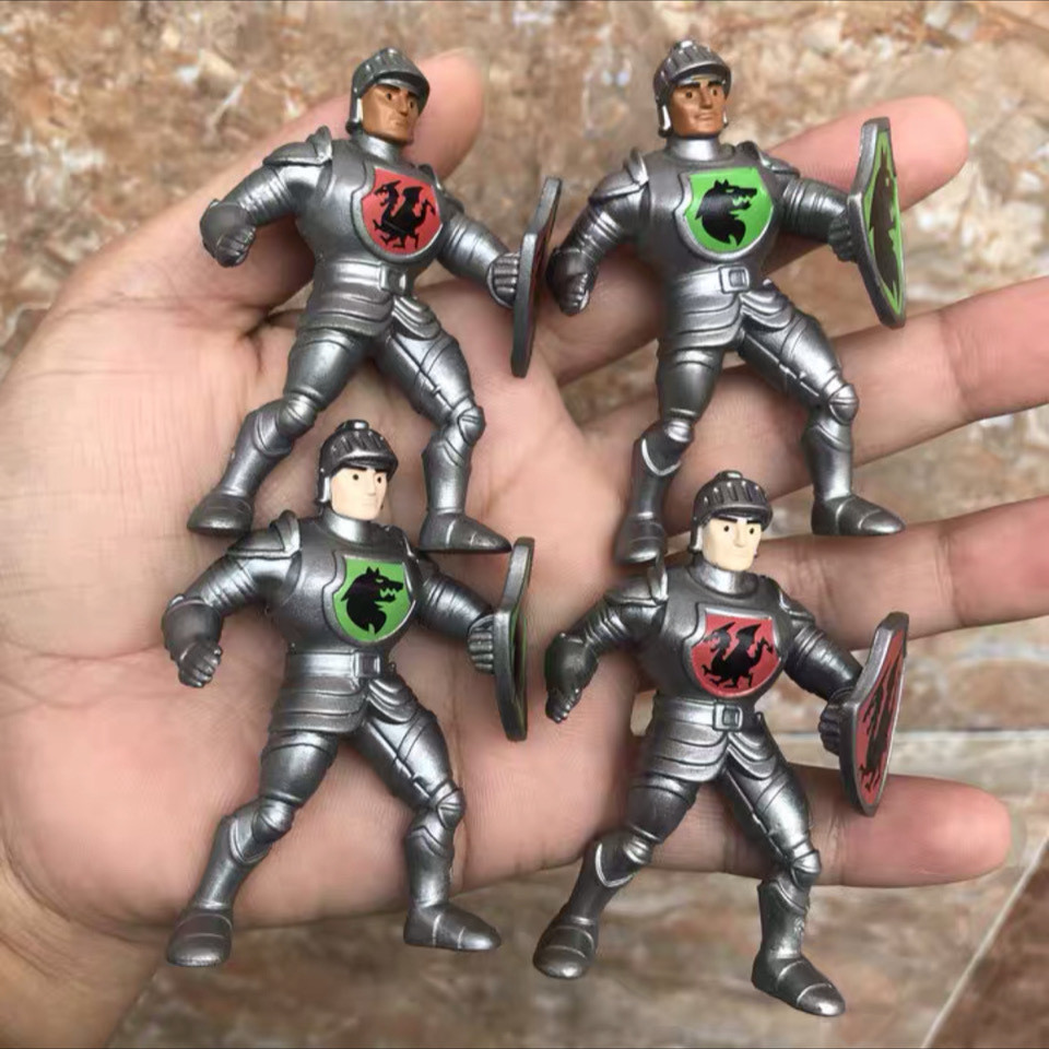 Số lượng lớn binh sĩ thời trung cổ Búp bê La Mã cổ đại Cảnh chiến tranh nhân vật Đồ trang trí