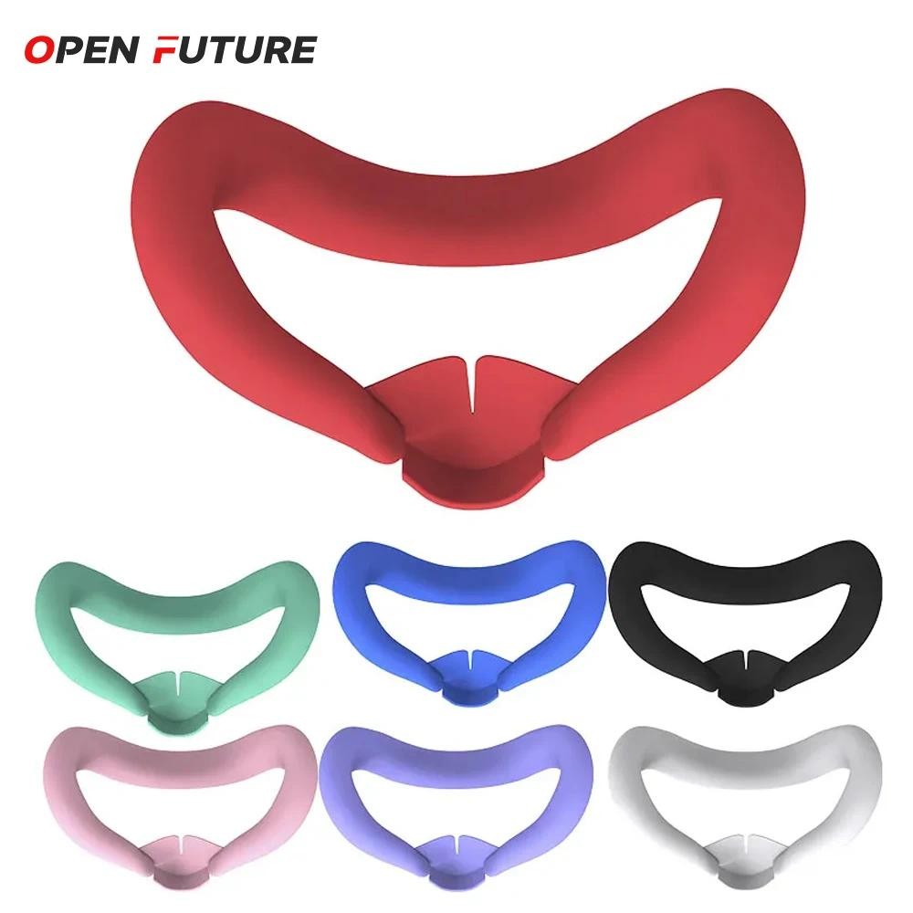 Mặt nạ silicon cho Meta Quest 3 Chống mồ hôi Chống mồ hôi và đai bụi Mũi Cầu Mặt nạ cho phụ kiện Ocu