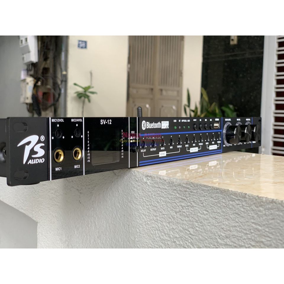 Vang cơ chống hú PS Audio SV12 ( Sp chính hãng ) - Hỗ trợ chống hú, Optical, Bluetooth