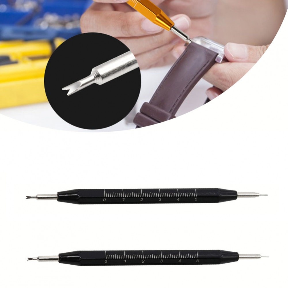 【NEW】Spring Bar Remover Clear Scale Detachable Bits Double-Headed Design Easy To Use【HOUSE-VN】