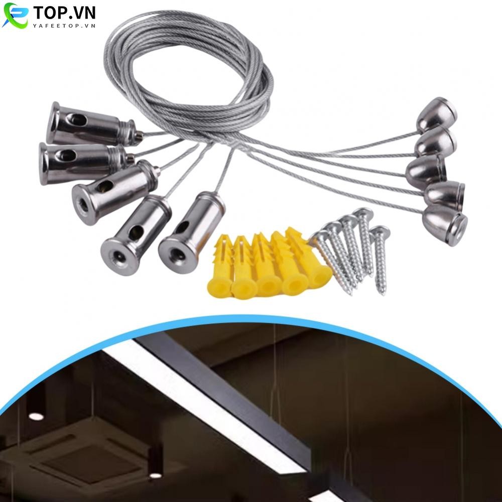 Adjustable 2m For hanging Wire Cable with Hooks for Various Home Items