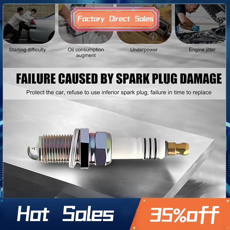 4 Bugi Ô Tô Phụ Kiện Ô Tô Phụ Kiện BKR5EIX-11 5464 Cho Bugi