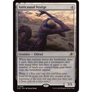 Magic the Gathering - Edge of Eternities - Anticausal Vestige