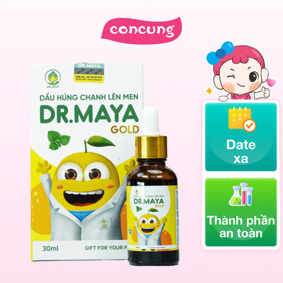Dầu húng chanh lên men Dr. Maya Gold - concung